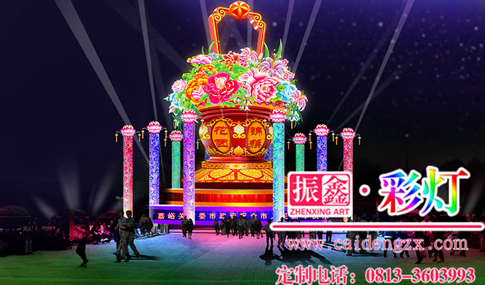提供大型花灯的自贡花灯制作公司