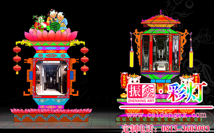 传统特色彩灯设计制作